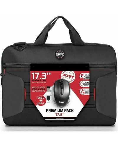 Port Designs Laptoptasche 15.6" Schwarz - Gepolsterter PC-Schutz
