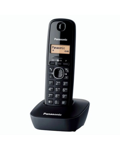 Kabelloses Telefon Panasonic TG1611BLACK Schwarz Bernstein