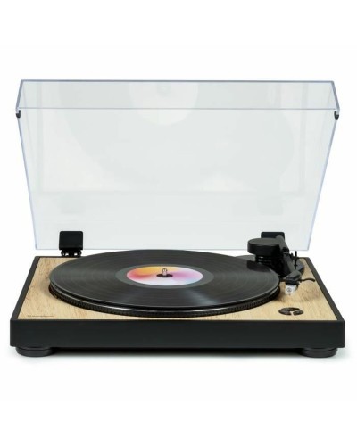 Thomson Giradischi Vintage TT400BT Bluetooth, 33/45 RPM, Nero
