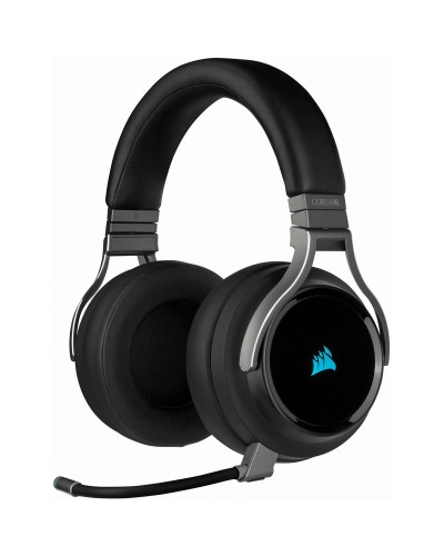 Corsair Virtuoso RGB Auriculares Gaming Bluetooth Micrófono Negro Multicolor
