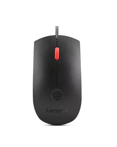 Lenovo Mouse Black 1600 DPI - Optical Wireless Ergonomic
