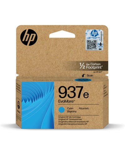 Alkunperäinen mustepatruuna HP 4S6W6NE Syaani (1 osaa)