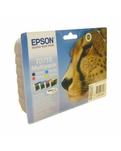 Alkunperäinen mustepatruuna Epson C13T07154022 Musta Keltainen Syaani Magenta