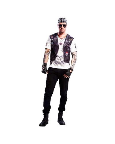 My Other Me Costume Hell Boy Motociclista - Taglia Adulto - Halloween
