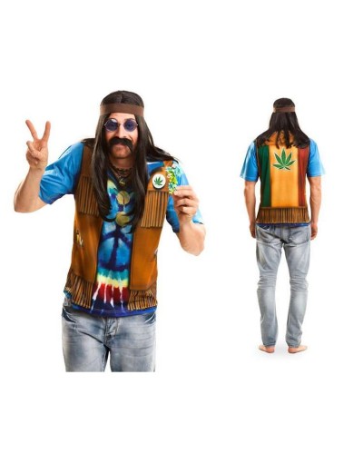 My Other Me Hippie Adult Costume - 60s, Colorful, Carnival
