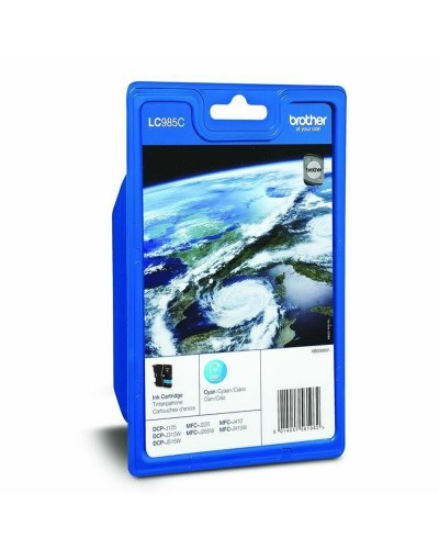 Brother LC985C Cartouche d'encre Cyan Originale - Imprimantes Brother
