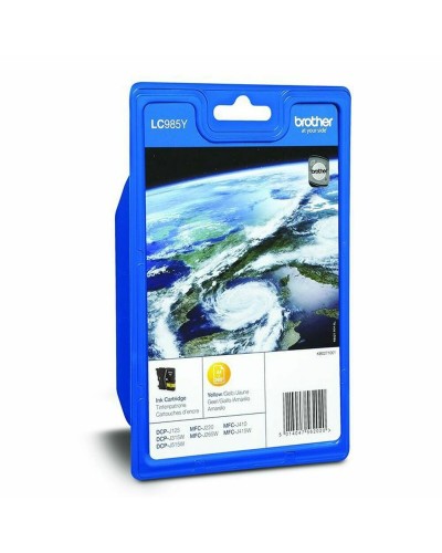 Brother LC985Y Original Yellow Ink Cartridge - Inkjet Printer
