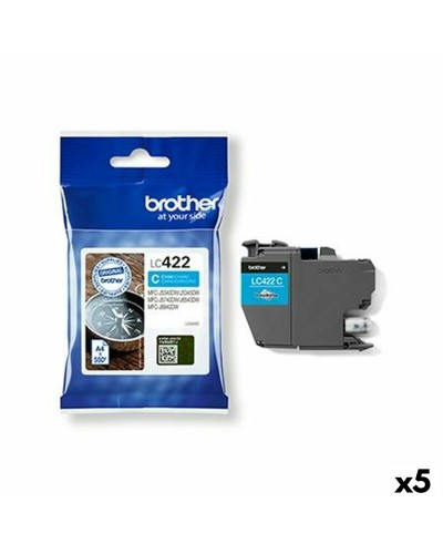 Brother LC427XL Cyan Tintenpatrone für MFC-J5340DW/J6940DW - 5 Stück
