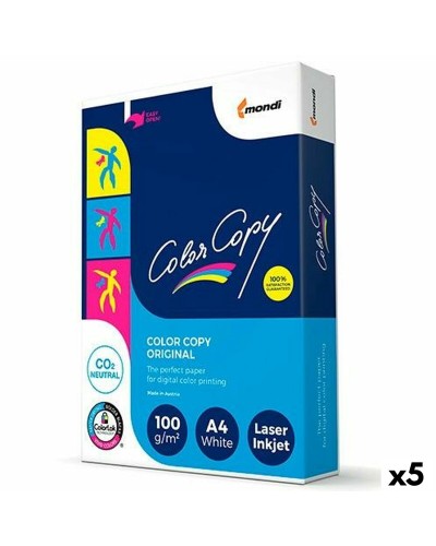 Color Copy Papier A4 Weiß - 5 Packungen à 500 Blatt - Hochwertiger Druck
