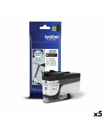 Brother LC3239XL Negro - Cartucho de Tinta Original - 5 Unidades - HL-J6000 / MFC-J5945
