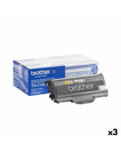 Toner Brother HL-2140/2150/2170W Zwart (3 Stuks)