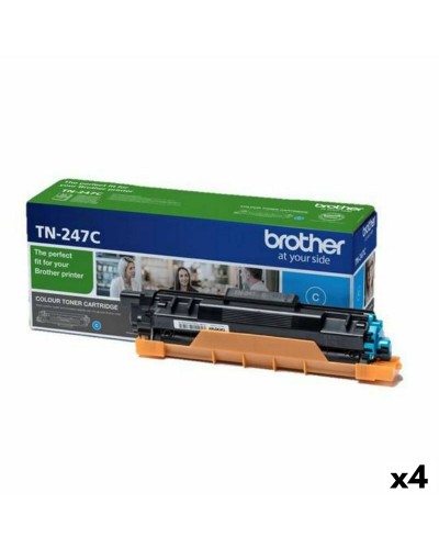 Toner Brother HLL Turkos (4 antal)