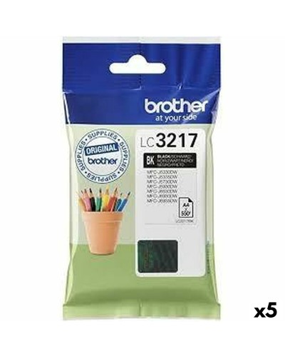 Brother Genuine Black Ink Cartridge MFCJ6530DW/MFCJ5730DW - 5 Units
