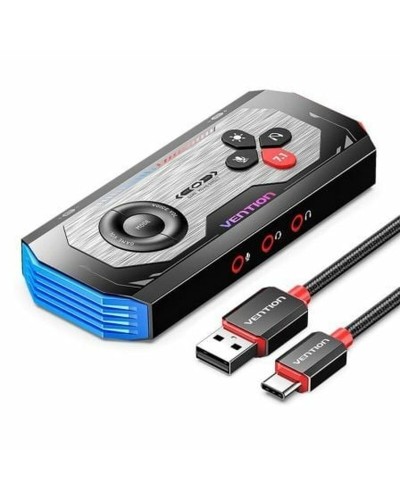 Vention Externe USB Soundkarte CVAB0 - Hi-Res Audio für PC und Laptop
