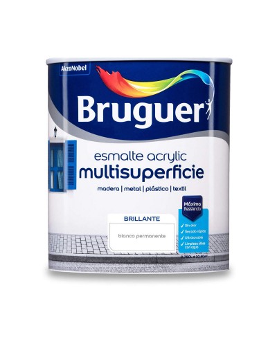 Bruguer Émail de Finition, 750 ml, Blanc Lumière (5057422)
