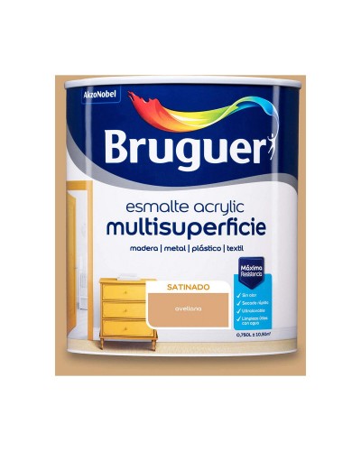Esmalte Bruguer - Blanco - 750 ml - Acabados Interiores/Exteriores
