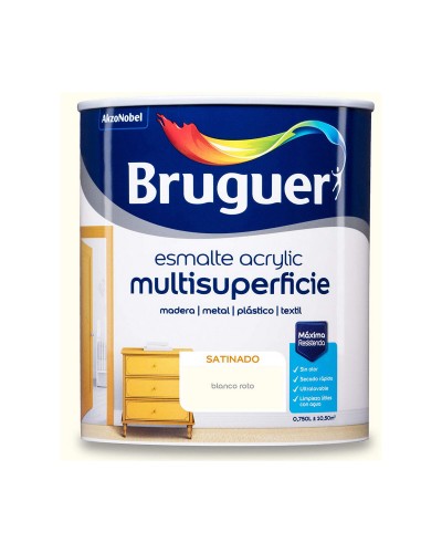 Bruguer Lackfarbe für Endanstrich, 750 ml, Farbe Weiß
