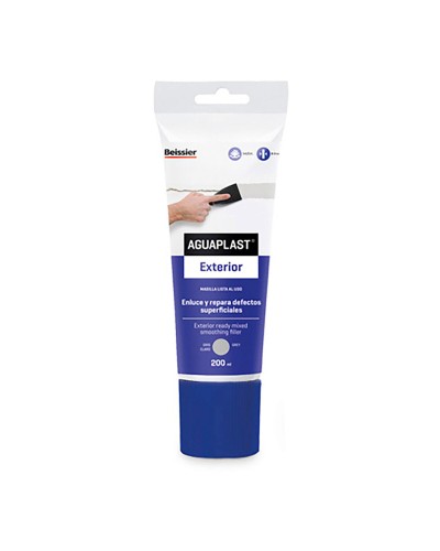 Aguaplast Mastic Extérieur Gris 200 ml - Réparations Efficaces pour Surfaces Extérieures
