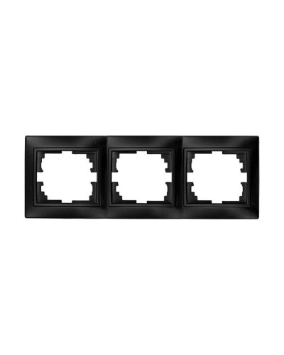 Solera Schalter Abdeckung erp73ngu, Weiß, 3 Module, Kunststoff
