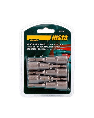 Chiave a Bussola Mota BVH10, 10 x 65 mm, per Serrare e Allentare Bulloni e Dadi