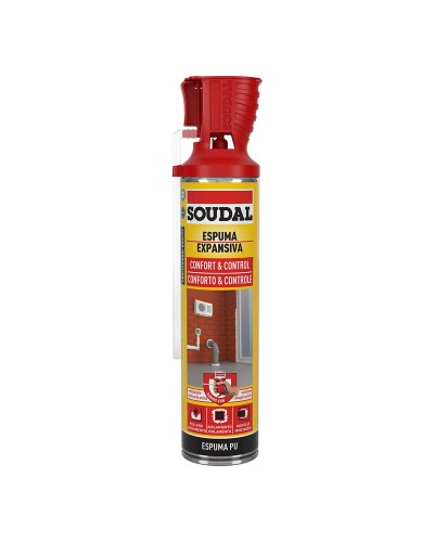 Soudal Confort & Contrôle Mousse Polyuréthane 600 ml
