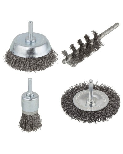 Wolfcraft 2133000 Polieraufsätze zum Schleifen und Polieren
