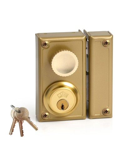 JIS Solid Steel Rim Lock, Right Hand, 60 mm
