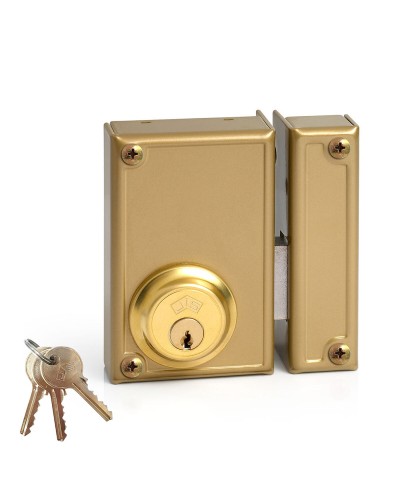 Aufgesetztes Schloss JIS 33-7d Rechts, 70 mm
