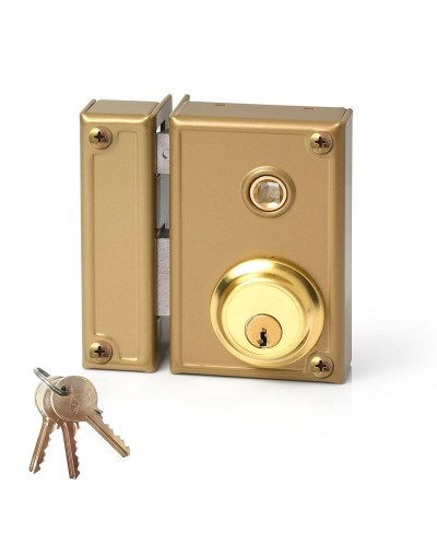 Rim Lock Left JIS 35-7i, Length 70 mm
