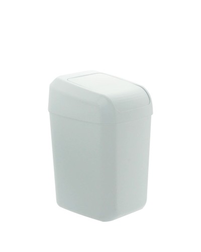 Papperskorg Denox Vit 30 L