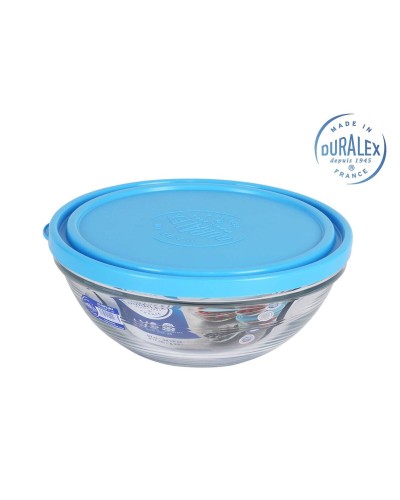 Duralex Freshbox Bol Red Porta Pranzo Ermetico, 1,6 L (20x8,2 cm)