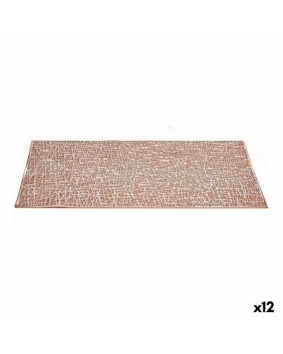 Salvamanteles Rosa de Plástico (45x30cm) para Proteger Mesas (12 Unidades)
