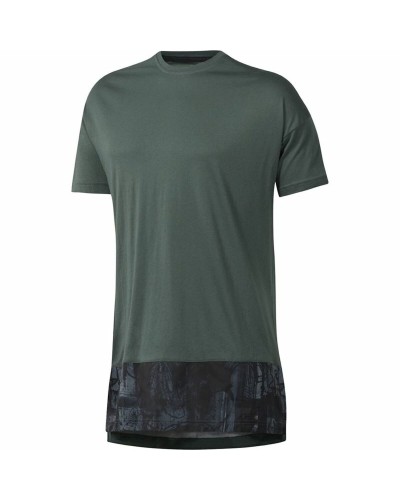 Heren-T-Shirt met Korte Mouwen Reebok Essentials  Groen
