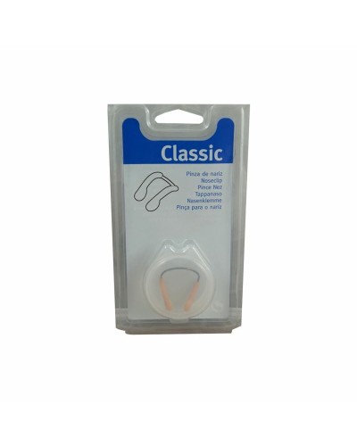 Pince-nez de Natation Ras Classic - Blanc, Ergonomique, pour Entraînement et Compétition
