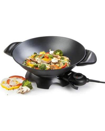 Wokpannu DOMO DO-8708W 2000 W 5 L Musta