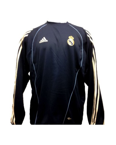 Tröja utan huva Herr Adidas Real Madrid CF Blå