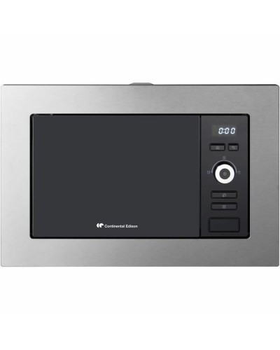 Continental Edison MO20IXEG Mikrowellengerät mit Grill 20L 1000W - Edelstahl

