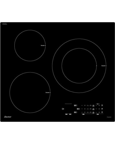 Sauter SPI5361B Plaque de Cuisson Induction 60cm, 7200W, Noir
