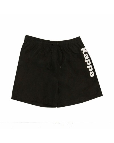 Kappa Pantaloni Corti Sportivi Uomo Nero - Traspiranti & Comodi

