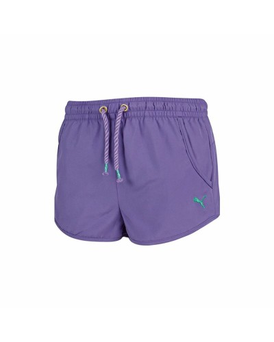 Puma Pantaloncini Sportivi Bambino TD Dahlia Porpora - Leggeri & Traspiranti
