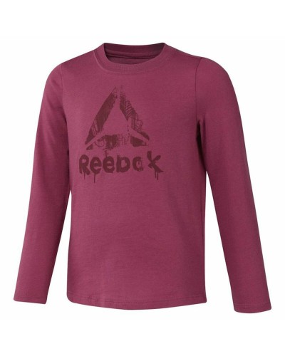 Reebok Essentials: Langarmshirt Damen Lila - Ideal für Training
