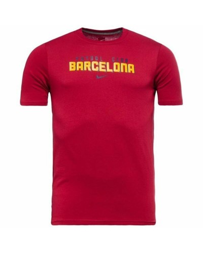 Nike FC Barcelona Kids' Red Jersey - Short Sleeve - Official Club
