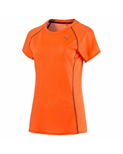 Puma Pe Running Tee Orange - Atmungsaktives Kurzarm-Sportshirt
