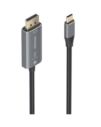 USB-kabel Aisens A109-0880 Zwart 1,8 m