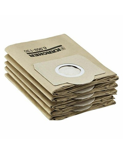 Sac de Rechange pour Aspirateur Kärcher 6.959-130 (4 Unités)