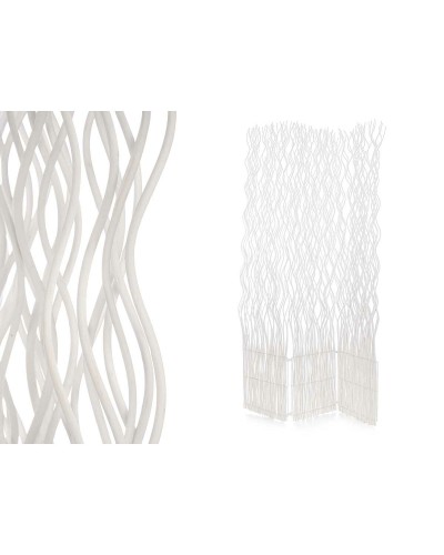 Biombo GiftDecor MJ39130-W de 3 Paneles para Decoración y Privacidad.

