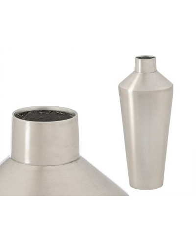 Vase GiftDecor Argenté en Fer - 20 x 67 x 20 cm
