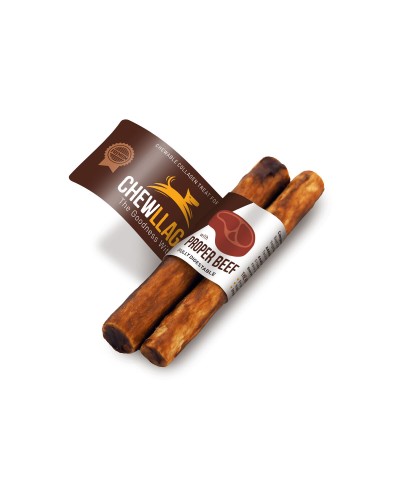 Chewllagen Delicias de Ternera | Snacks Masticables para Perros | 35 Unidades
