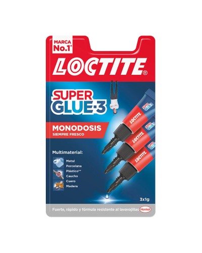 Loctite Mini Trio: Colla Super Attack, Super Attack Gel e Ultra Gel