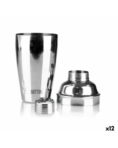 Cocktailshaker Quttin 750 ml Staal (12 Stuks)